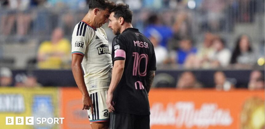 Lionel Messi Didenda Setelah Insiden dengan Philadelphia Union