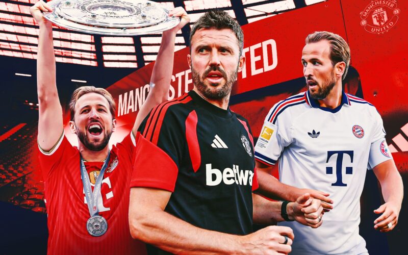 Michael Carrick Dorong Man Utd untuk Kejar Harry Kane
