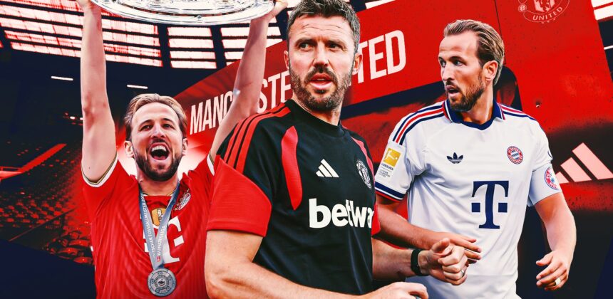 Michael Carrick Dorong Man Utd untuk Kejar Harry Kane