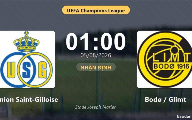 Prediksi Pertandingan Union Saint-Gilloise vs Bodø/Glimt