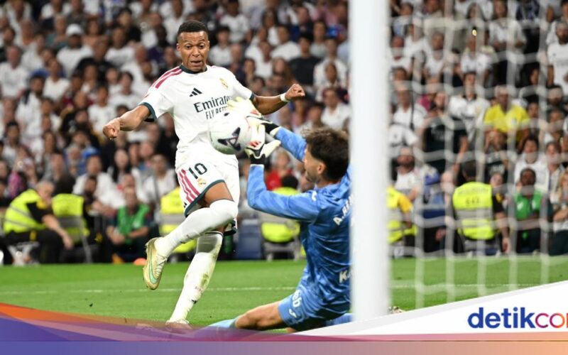 Real Madrid Taklukkan Real Sociedad 4-1, Mbappe Cetak Hat-trick