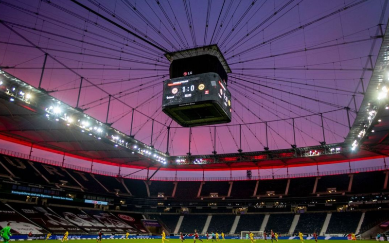 SC St Tonis Hadapi Eintracht Frankfurt di DFB Pokal
