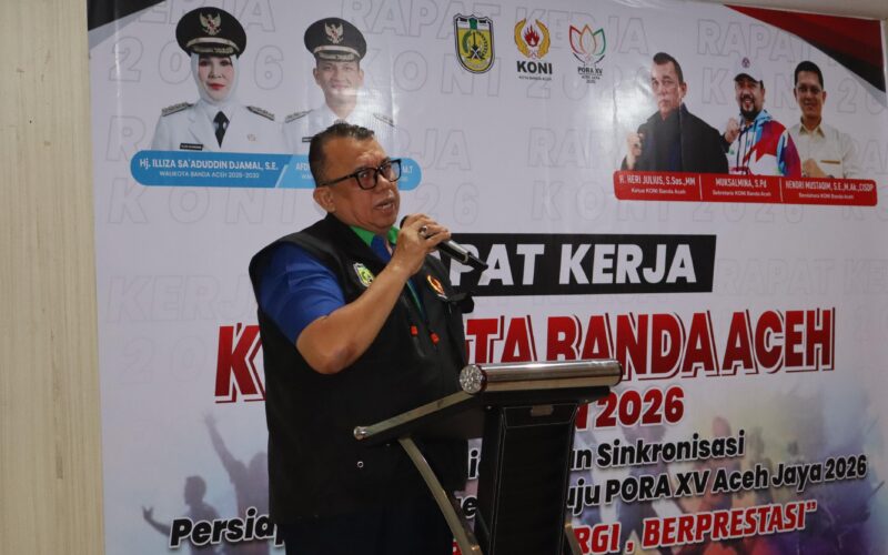 KONI Banda Aceh Matangkan Strategi Menuju PORA XV Aceh Jaya