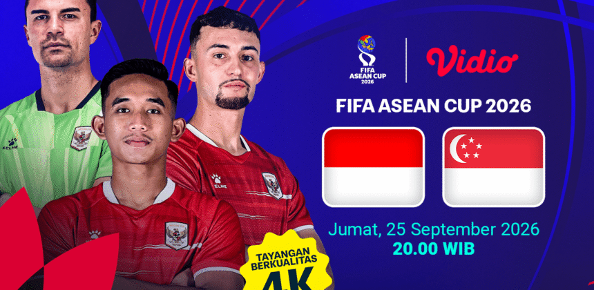 Jadwal Pertandingan Timnas Indonesia di FIFA ASEAN Cup 2026