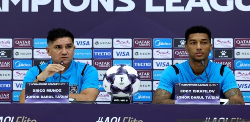 JDT Siap Tempur Hadapi Buriram United di ACLE 2026/2027