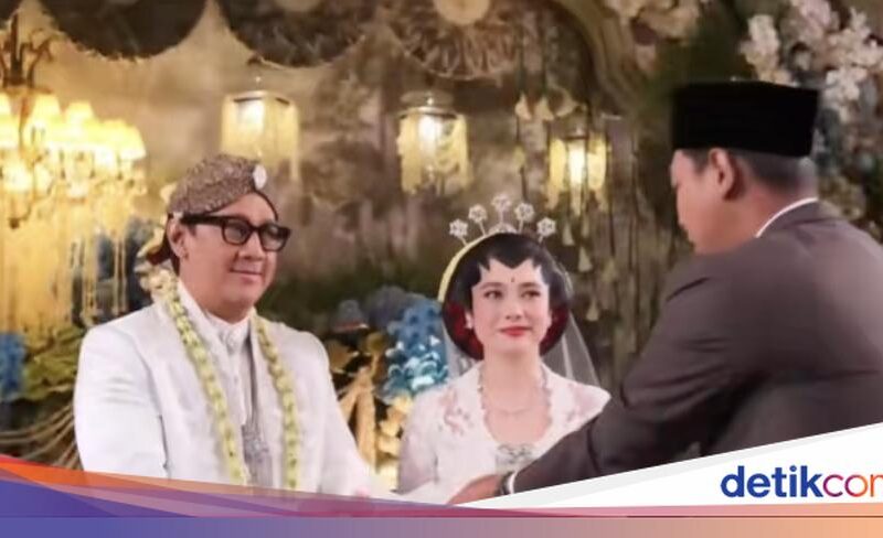 Pernikahan Andre Taulany dan Amanda Rigby di Hotel The Dharmawangsa