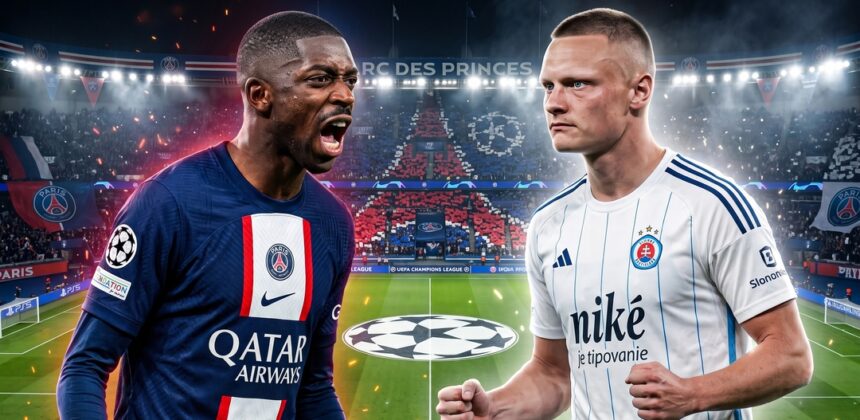 PSG Hadapi Slovan Bratislava di Liga Champions 2026-27