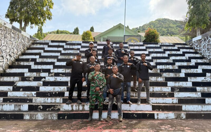 Pokmaswas Iboih dan Yonif 117/KY Perkuat Sinergi Jaga Kawasan Konservasi Sabang