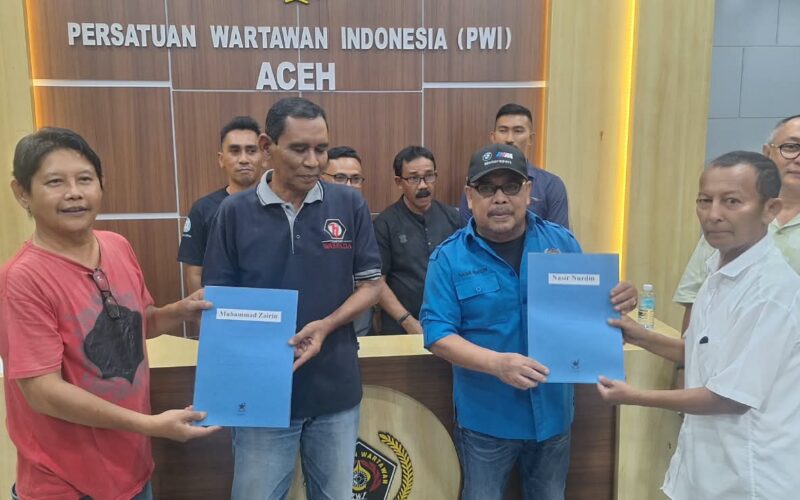 Mekanisme Baru Warnai Pemilihan Ketua PWI Aceh, Dua Pasangan Mendaftar