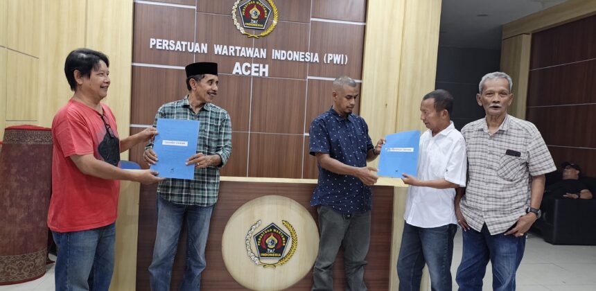 Muhammad Saman Mendaftar Calon Ketua PWI Aceh, Tarmilin Usman Bidik Ketua DKP