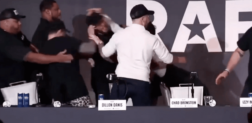 Arman Tsarukyan Serang Dillon Danis di Konferensi Pers RAF 14