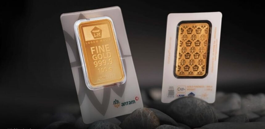 Harga Emas Antam Turun IDR 10.000 per Gram pada 21 Oktober