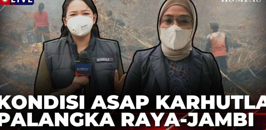 Kabut Asap Palangka Raya dan Jambi Meningkat, ISPA Menghantui