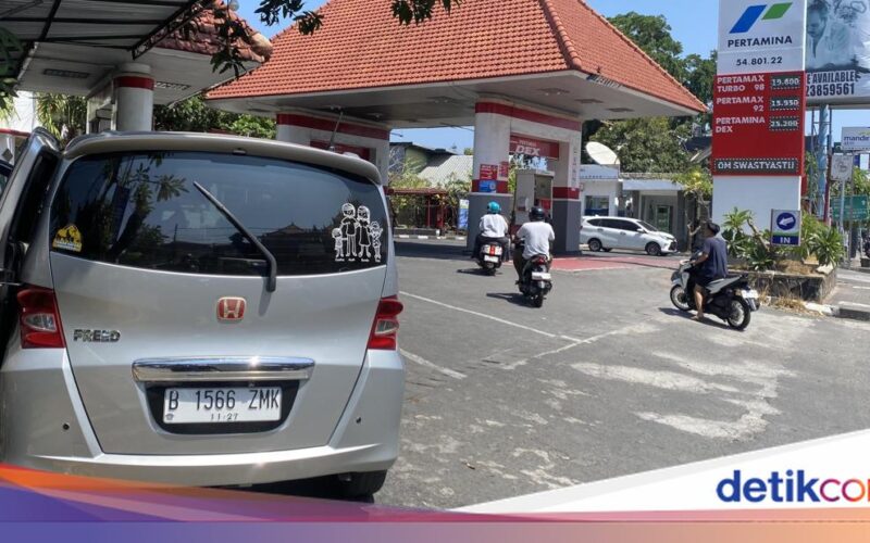 Kelangkaan BBM di Bali, Antrean Panjang di SPBU Terjadi