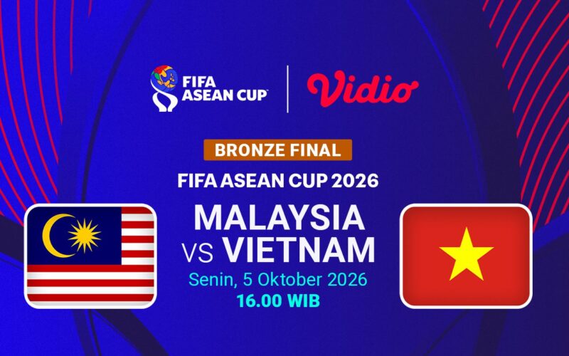 Malaysia vs Vietnam: Pertandingan Bronze Final FIFA ASEAN Cup 2026