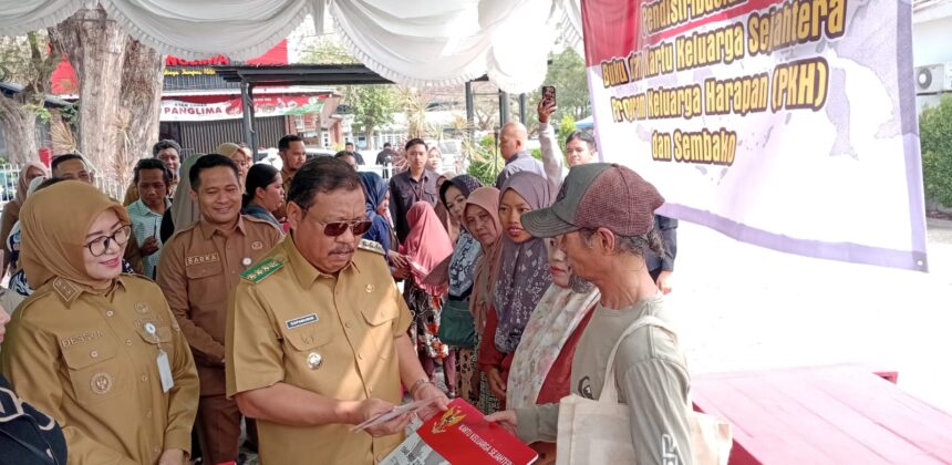 Pemkot Pangkalpinang dan BNI Salurkan KKS PKH untuk 135 Keluarga