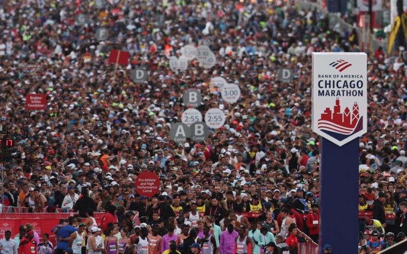 Penutupan Jalan untuk Marathon Chicago 2026