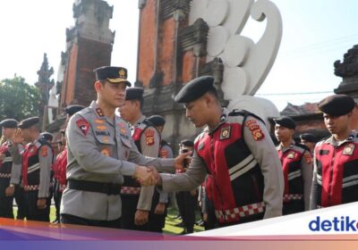 Personel Polda Bali Amankan MotoGP Usai Tangani Bencana