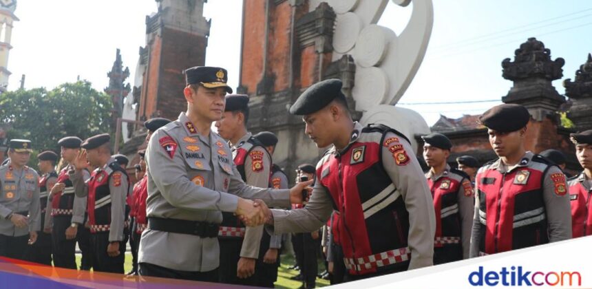 Personel Polda Bali Amankan MotoGP Usai Tangani Bencana