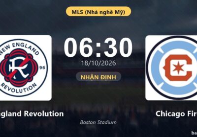 Prediksi Pertandingan New England Revolution vs Chicago Fire