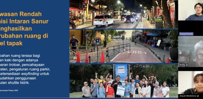Sanur Berpotensi Jadi Percontohan Kawasan Rendah Emisi di Bali