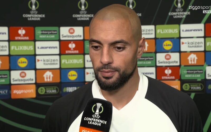 Sofyan Amrabat Menyikapi Kekalahan Ajax dari Hajduk Split